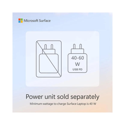 Microsoft Surface Touchscreen Laptop 13" Copilot+ PC - Platinum - Snapdragon X Plus 16GB RAM 256GB SSD