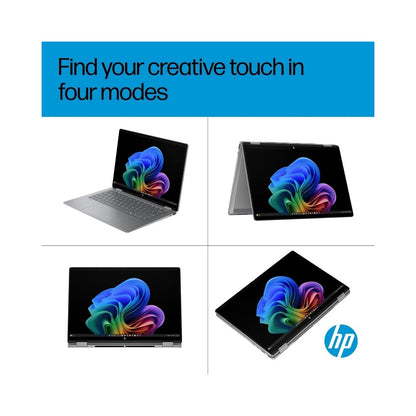 HP OmniBook X Flip 14-fk0009na 2-in-1 Touchscreen Laptop - AMD Ryzen™ AI 7 350 16GB RAM 1TB SSD