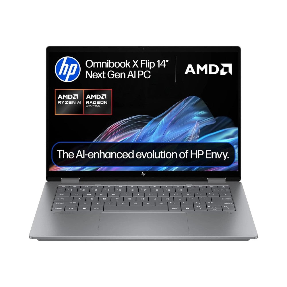 HP OmniBook X Flip 14-fk0009na 2-in-1 Touchscreen Laptop - AMD Ryzen™ AI 7 350 16GB RAM 1TB SSD