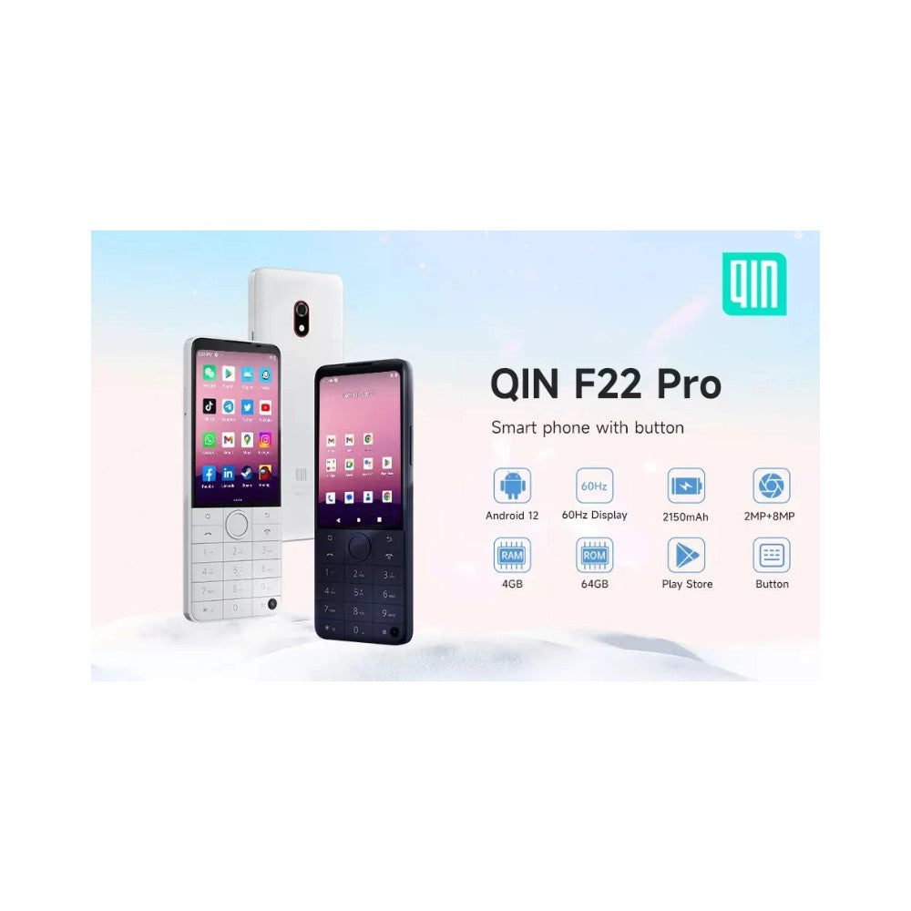 Qin F22 Pro 4G Touchscreen With Buttons Google Play Phone 64GB