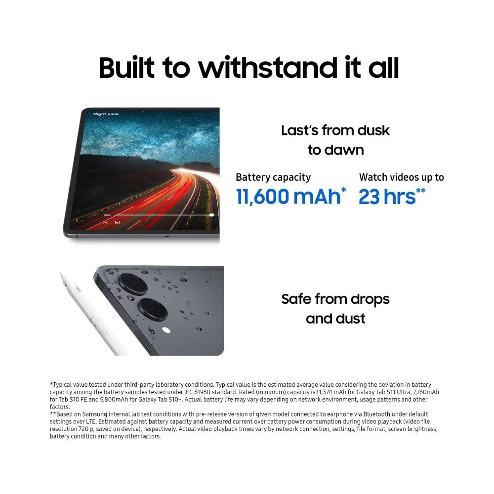 Samsung Galaxy Tab S11 Ultra 14.6" Tablet & S-Pen 12GB+512GB - Silver