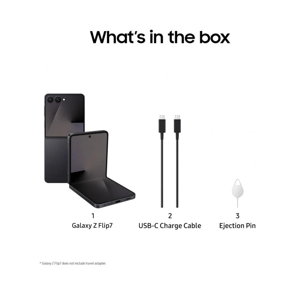Samsung Galaxy Z Flip7 256GB - Jetblack