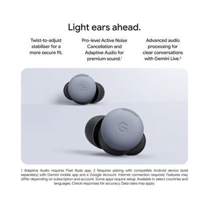 Google Pixel Buds Pro 2 Wireless Bluetooth Earphones - Moonstone
