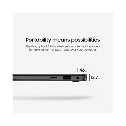SAMSUNG Galaxy Book5 360 15.6" AMOLED 2-in-1 Laptop - Intel Core Ultra 7 258V 32GB RAM 512GB SSD