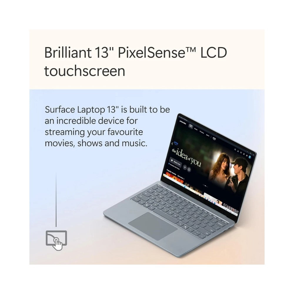 Microsoft Surface Touchscreen Laptop 13" Copilot+ PC - Platinum - Snapdragon X Plus 16GB RAM 256GB SSD