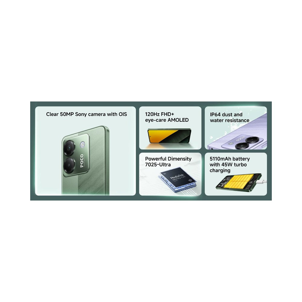 Xiaomi POCO M7 Pro 5G 12GB+512GB - Black