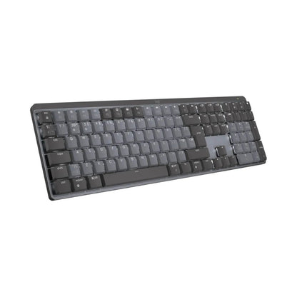LOGITECH MX Wireless Mechanical Keyboard Tactile Quiet - Graphite - Full Size