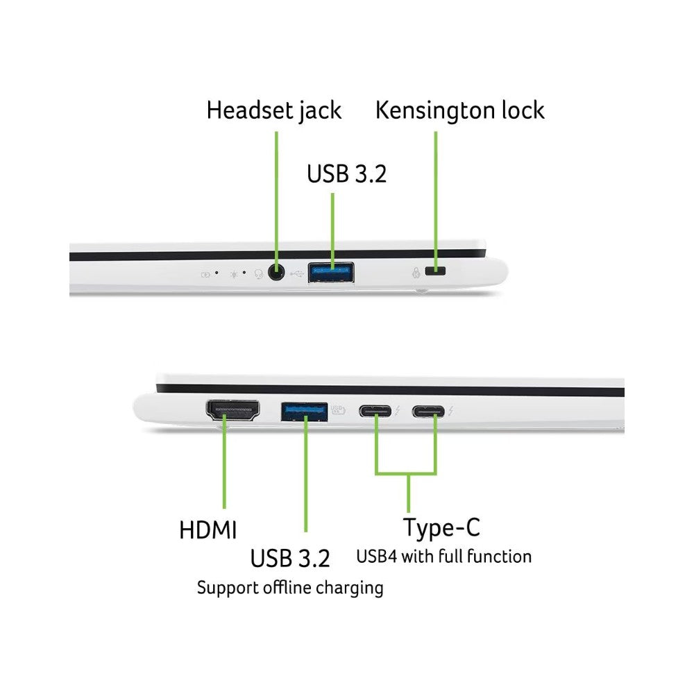 ACER Swift Edge 14 AI Touchscreen 2.8k OLED Laptop - Intel Core Ultra 7 258V 32GB RAM 1TB SSD