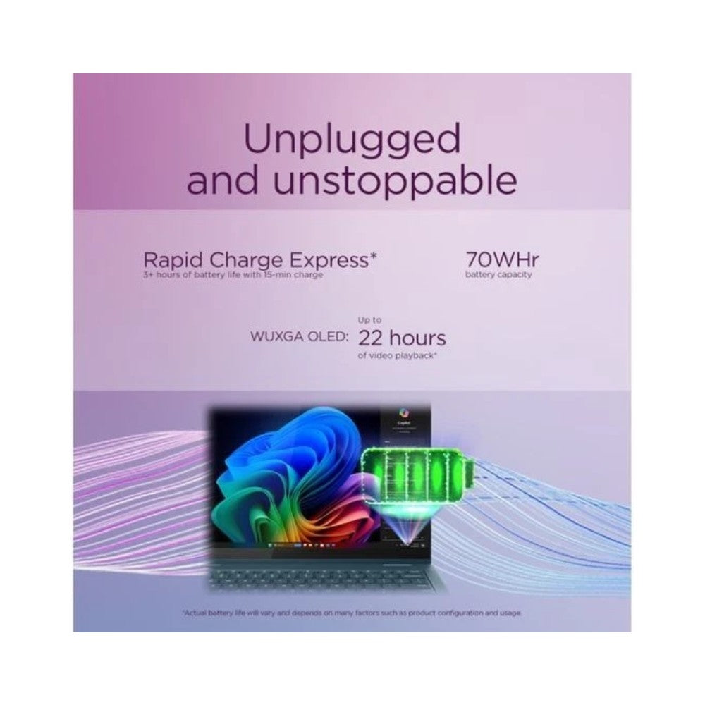 Lenovo Yoga 7 14" 2-in-1 2.8K OLED Laptop - AMD Ryzen AI 5 340 16GB RAM 512GB SSD