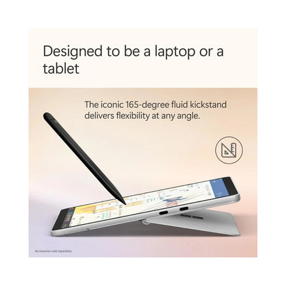 Microsoft Surface Pro 12" Copilot+ PC - Platinum - Snapdragon X Plus 16GB RAM 256GB SSD