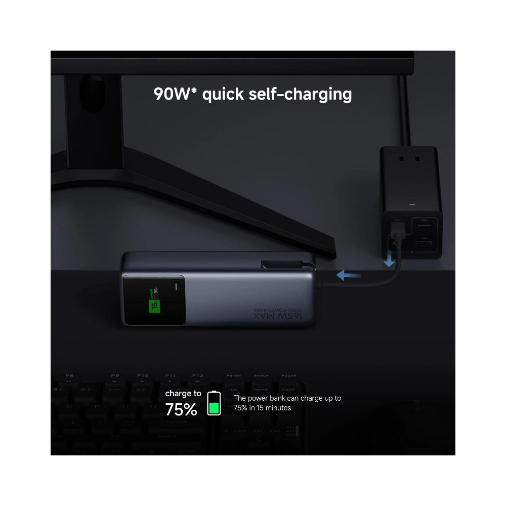 Xiaomi 165W Power Bank 10000mAh Super Fast Charging (Integrated Cable)