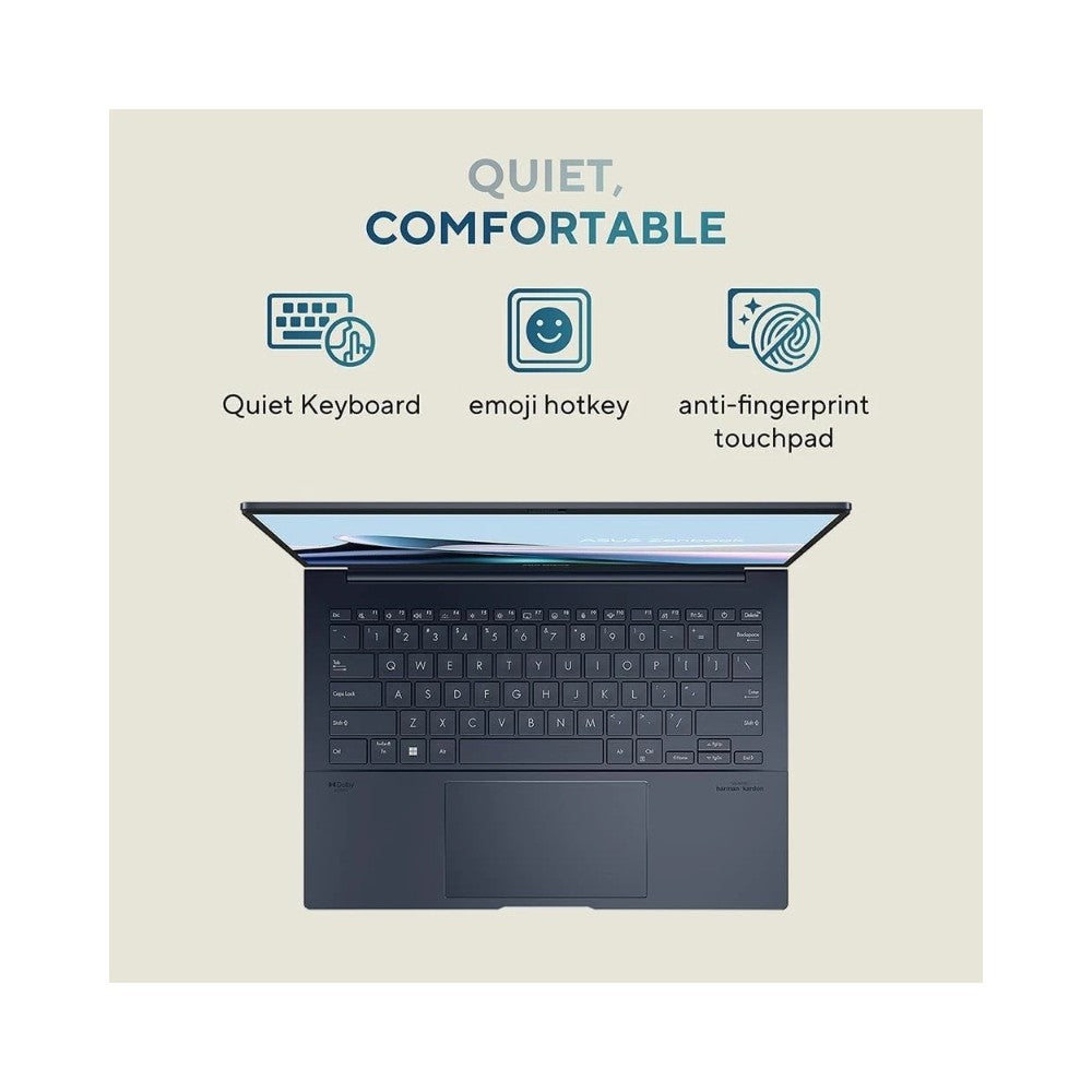 ASUS Zenbook 14 OLED Touchscreen Laptop - Intel Core Ultra 9 285H 32GB RAM 1TB SSD