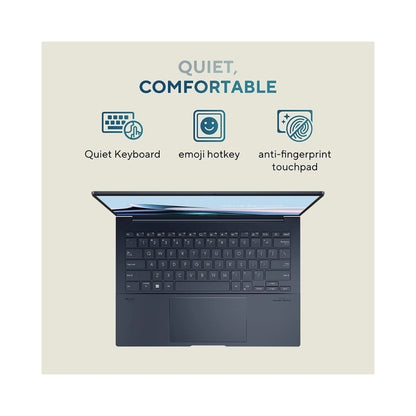 ASUS Zenbook 14 OLED Touchscreen Laptop - Intel Core Ultra 9 285H 32GB RAM 1TB SSD