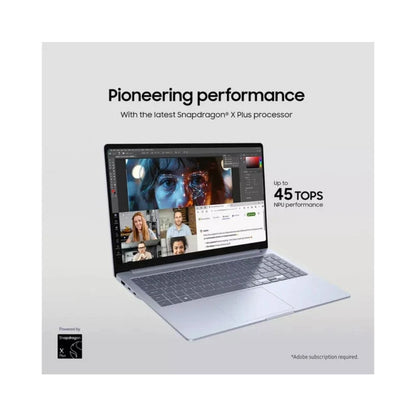 SAMSUNG Galaxy Book4 Edge 15.6" Laptop - Snapdragon X Plus 16GB RAM 256GB SSD