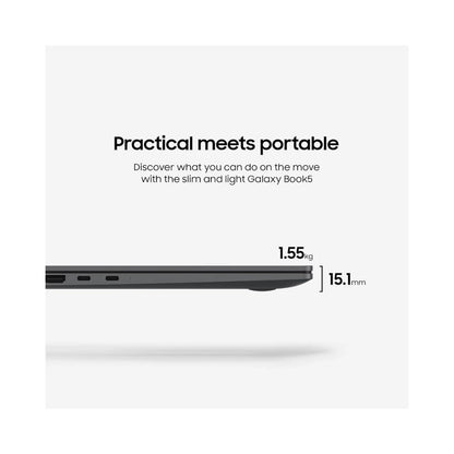 SAMSUNG Galaxy Book5 15.6" Laptop - Intel Core Ultra 5 225U 16GB RAM 512 GB SSD