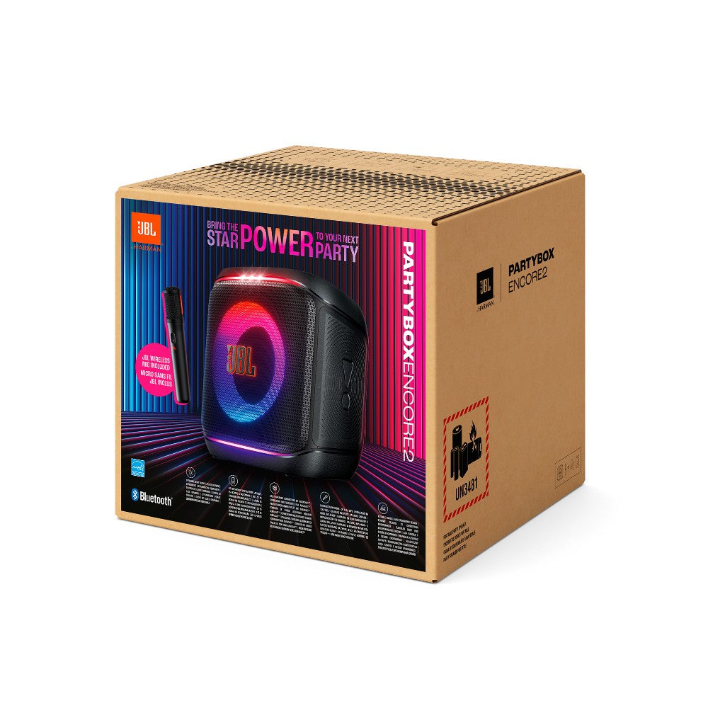 JBL Partybox Encore 2 Party Speaker With Microphone
