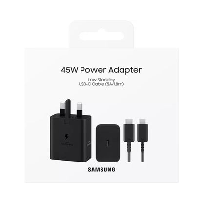 SAMSUNG 45W USB-C Fast Charger & USB-C Cable