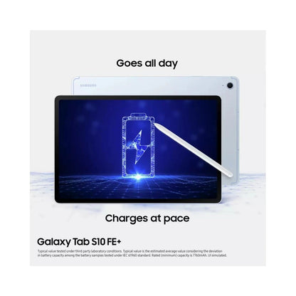 Samsung Galaxy Tab S10 FE+ 13.1" Tablet & S-Pen 256GB - Blue