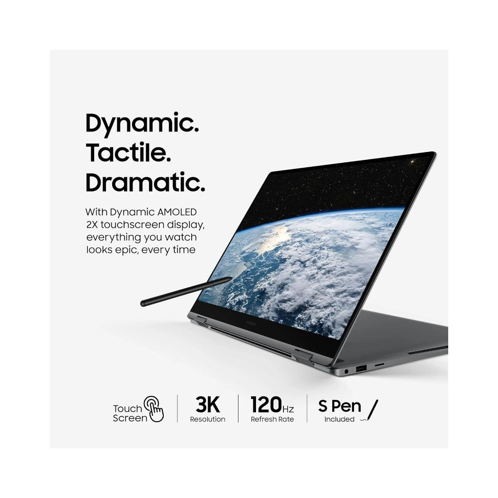SAMSUNG Galaxy Book5 Pro 360 16" AMOLED 120Hz 2-in-1 Laptop - Intel Core Ultra 5 226V 16GB RAM 512GB SSD