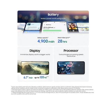 Samsung Galaxy S25 FE 5G 256GB - JetBlack