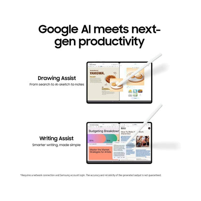 Samsung Galaxy Tab S11 Ultra 14.6" Tablet & S-Pen 12GB+512GB - Silver