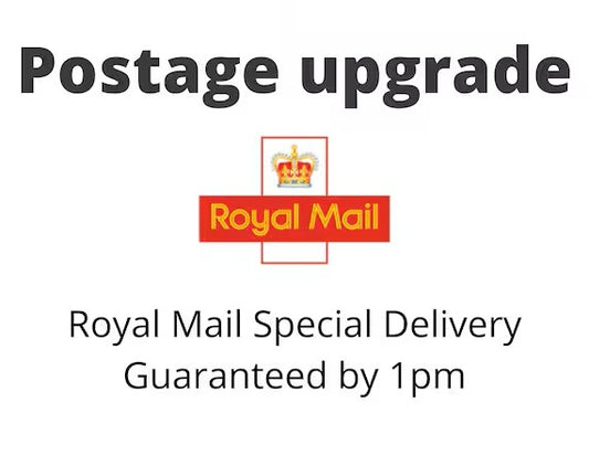 Postage upgrade - Royal Mail Tacked 48 ➡️ Royal Mail Special delivery by 1pm