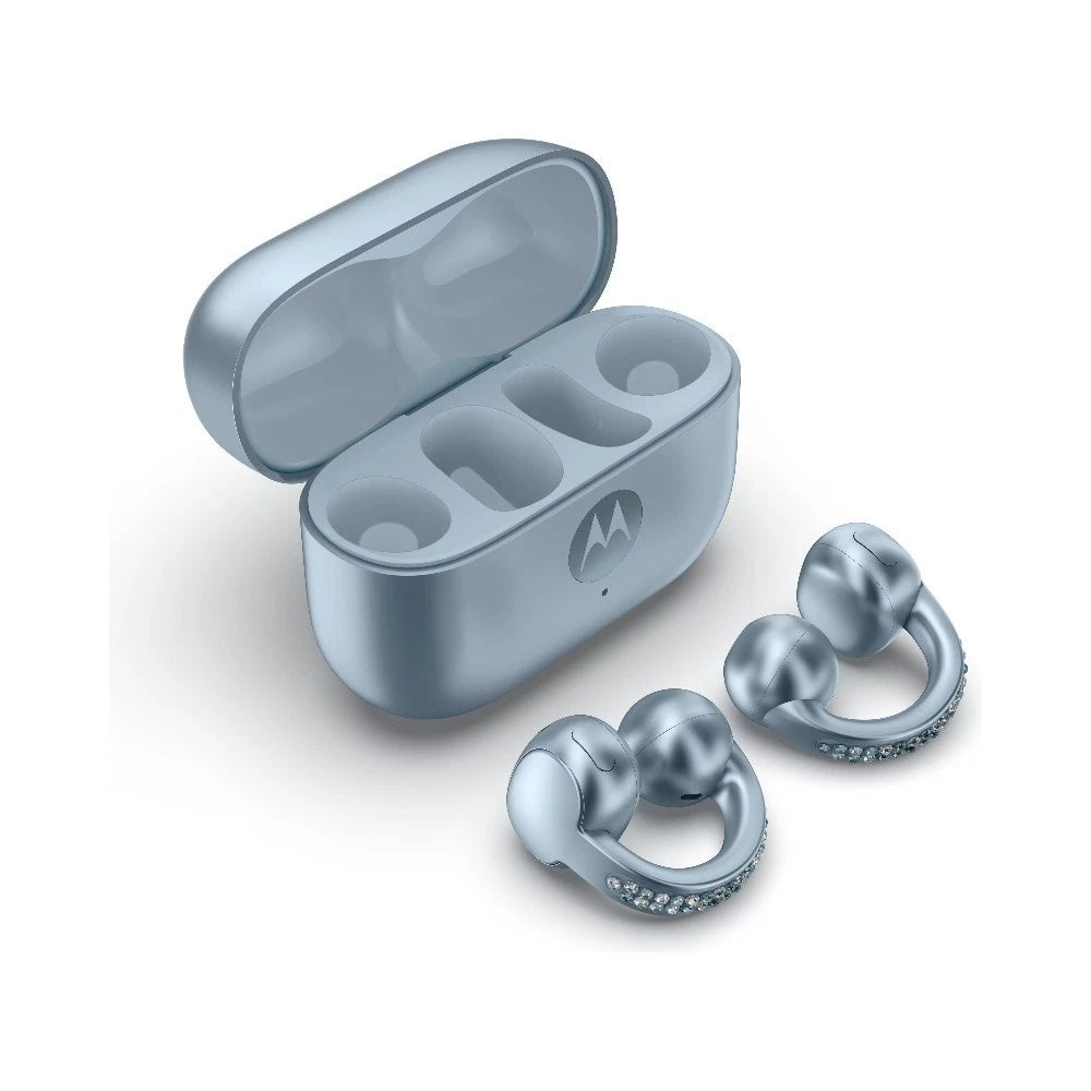 Motorola Razr 60 5G Ice Melt Swarovski Bundle Phone + Moto Buds Loop