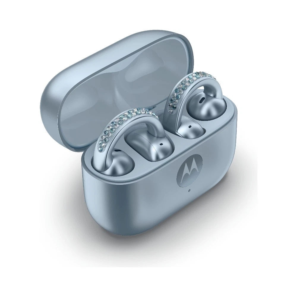 Motorola Razr 60 5G Ice Melt Swarovski Bundle Phone + Moto Buds Loop