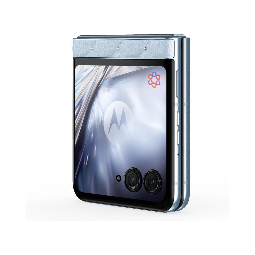 Motorola Razr 60 5G Ice Melt Swarovski Bundle Phone + Moto Buds Loop