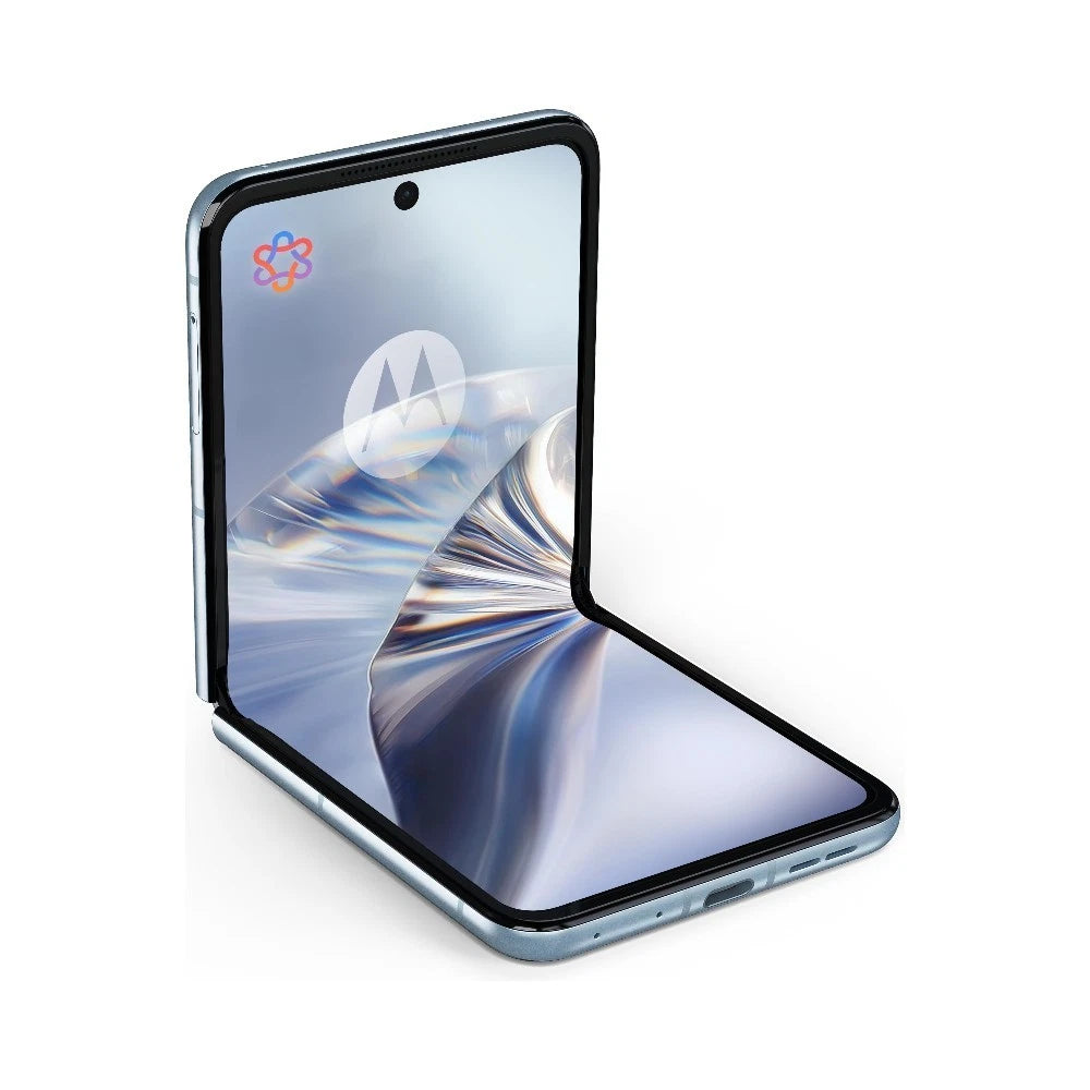 Motorola Razr 60 5G Ice Melt Swarovski Bundle Phone + Moto Buds Loop